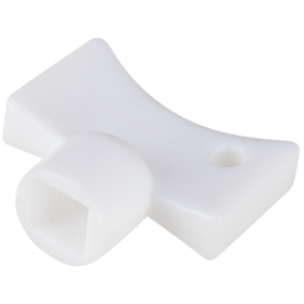 Cheita aerisitor calorifer Evosanitary, ABS, alb, 5 x 19 x 22 mm