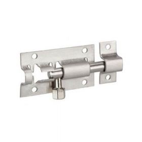 Zavor Thirard Balcani, bolt rotund culisant, inox, 50 mm