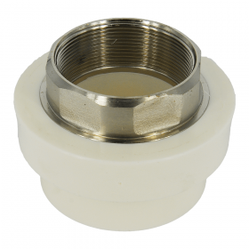Mufa PPR 32 mm Vesbo, 1, filet interior, alb