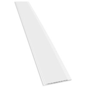 Lambriu PVC, interior, 8 mm x 10 cm x 3 m, alb