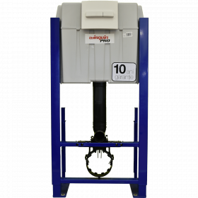 Rezervor wc incastrat Wirquin, cadru otel, 3/6L, 50 x 95.8 x 22 cm