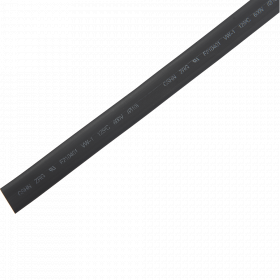 Tub termocontractabil Anco 10 - 5 mm, negru, 1 m, 10 bucati