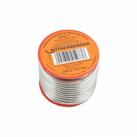 Aliaj Rothenberger, Sn97Cu3, argintiu, moale, 250gr, 3 mm