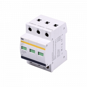 Descarcator supratensiune IEK OPS1-C3P, 3 poli, 400V, IP 22