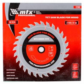 Disc 48 dinti, pentru lemne, MTX, 250 mm