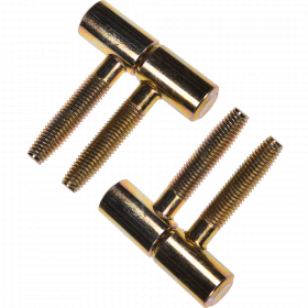 Balama cilindrica cu doua tije, D 11 mm, H 40 mm, finisaj zincat galben, 2 buc