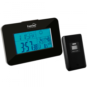 Statie meteo interior / exterior, ecran LCD, ceas, emitator extern