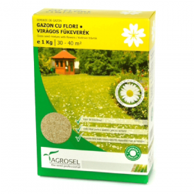 Gazon cu flori Agrosel, universal, 35 mp, 1 kg