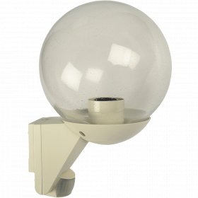 Lampa pentru exterior Steinel L585 S, senzor infrarosu cu detectie 12 m, bec E27, neagra