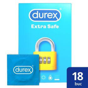 DUREX PREZERVATIVE EXTRA SAFE 18 BUCATI