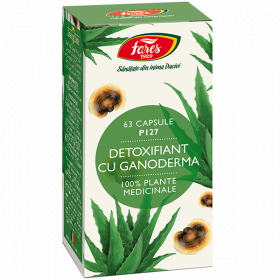 FARES DETOXIFIANT CU GANODERMA 63 CAPSULE