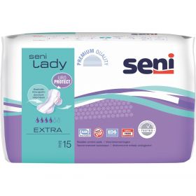 SENI LADY SLIM EXTRA ABSORNANTE INCONTINENTA 15 BUCATI