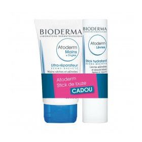 BIODERMA ATODERM CREMA DE MAINI 50ML + STICK DE BUZE 4G CADOU
