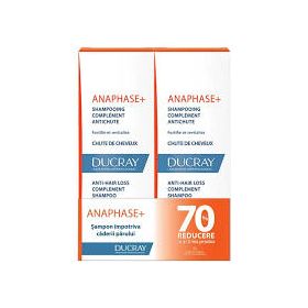 DUCRAY SAMPON ANAPHASE 200ML 1+1 70% REDUCERE DIN AL 2-LEA PRODUS