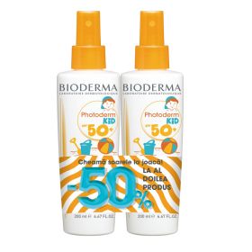 BIODERMA PHOTODERM KID SPRAY SPF50+ 200ML 1+1 50% REDUCERE LA AL-2-LEA PRODUS