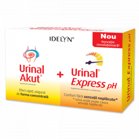 IDELYN URINAL AKUT 10 TABLETE + URINAL EXPRESS PH 6PLICURI