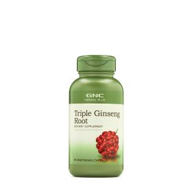 GNC HERBAL PLUS TRIPLE GINSENG ROOT 90 CAPSULE