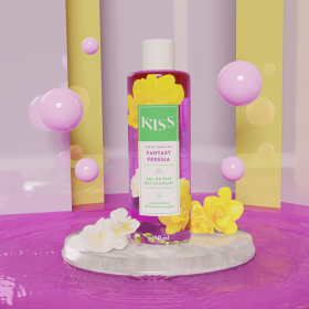 KISS GEL DE DUS FANTASY FREESIA 250ML