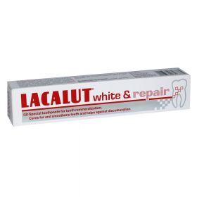 LACALUT PASTA DINTI MEDICINALA WHITE AND REPAIR 75ML + 33% CADOU