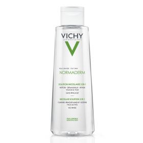 VICHY NORMADERM APA MICELARA PENTRU DEMACHIERE TEN SENSIBIL GRAS / CU TENDINTA ACNEICA 200ML