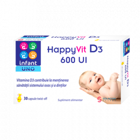 INFANT UNO HAPPYVIT D3 600UI X 30 CAPSULE