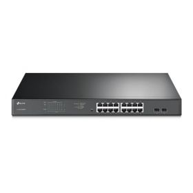 tplink TP-Link TL-SG1218MPE 18-Port Gigabit Easy Smart Switch with 16-Port PoE+ (TL-SG1218MPE)