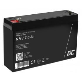 Green Cell Battery AGM 6V 7AH (AGM12)