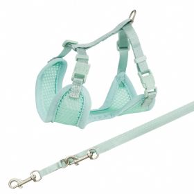 Ham + lesa Junior Puppy soft, 26-34 cm/10 mm, verde, 15565