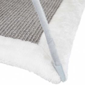 Sisal Plat Junior cu 4 Jucarii, 60 x 33 x 42 cm,gri, 43114