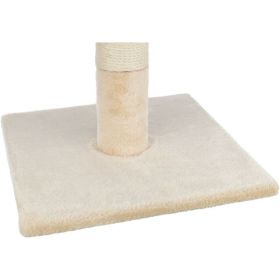 Sisal Plat cu Stalp, 38 x 38 x 62 cm, Bej, 43360