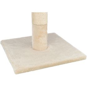 Sisal Plat cu Stalp Baena, 38 x 38 x 69 cm, Bej, 43370
