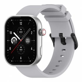Smartwatch Zeblaze Btalk Plus, Silver, 2.03 HD, Apel telefonic bluetooth, Asistare vocala, Moduri sport 100+, Monitorizare sanatate 24 24, Jocuri, IP68, 280mAh
