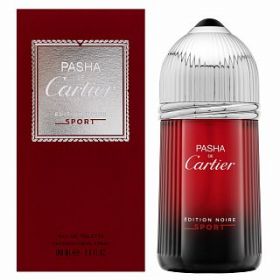 Cartier Pasha de Cartier Édition Noire Sport Eau de Toilette pentru bărbați 100 ml
