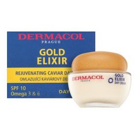 Dermacol Gold Elixir Rejuvenating Caviar Day Cream Cremă cu efect de întinerire anti riduri 50 ml