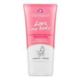 Dermacol Love My Body Cellulite & Stretch Marks Defense Balm cremă cu efect de lifting și întărire Impotriva vergeturilor 150 ml
