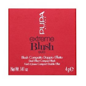 Pupa Extreme Blush DUO 130 Matt Salmon - Radiant Peach fard de obraz sub forma de pudra 4 g