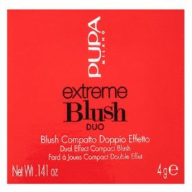 Pupa Extreme Blush DUO 140 Radiant Flamingo - Glow Creamy fard de obraz sub forma de pudra 4 g