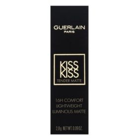 Guerlain KissKiss Tender Matte Lipstick ruj cu efect matifiant 770 Desire Red 2,8 g