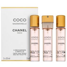 Chanel Coco Mademoiselle - Refill Eau de Toilette femei 3 x 20 ml