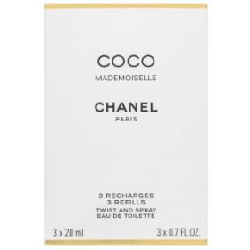 Chanel Coco Mademoiselle - Refill Eau de Toilette femei 3 x 20 ml