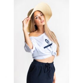 Set Din Tricou Si Fusta Cu Imprimeu De AncorÄƒ, Cassio
