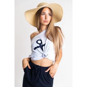 Set Din Tricou Si Fusta Cu Imprimeu De AncorÄƒ, Cassio