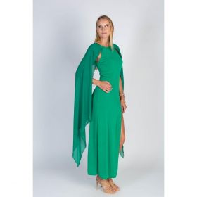 Rochia LungÄƒ ElegantÄƒ Ileana, Verde