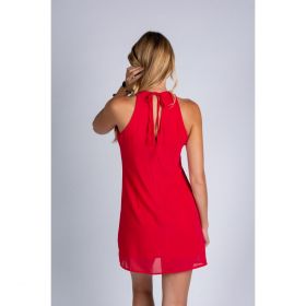 Rochie Mini ElegantÄƒ Cu Volane Alexus, Rosie