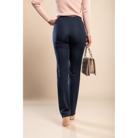 Pantaloni Lungi Eleganti  Aila, Albastru Inchis