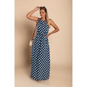 Rochie Dottie - Albastru Inchis