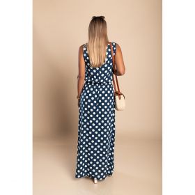 Rochie Dottie - Albastru Inchis