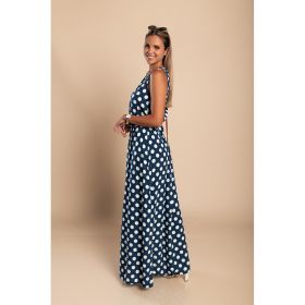 Rochie Dottie - Albastru Inchis