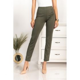 Pantaloni Lungi Eleganti Aila, Masliniu