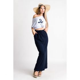 Set Din Tricou Si Fusta Cu Imprimeu De AncorÄƒ, Cassio